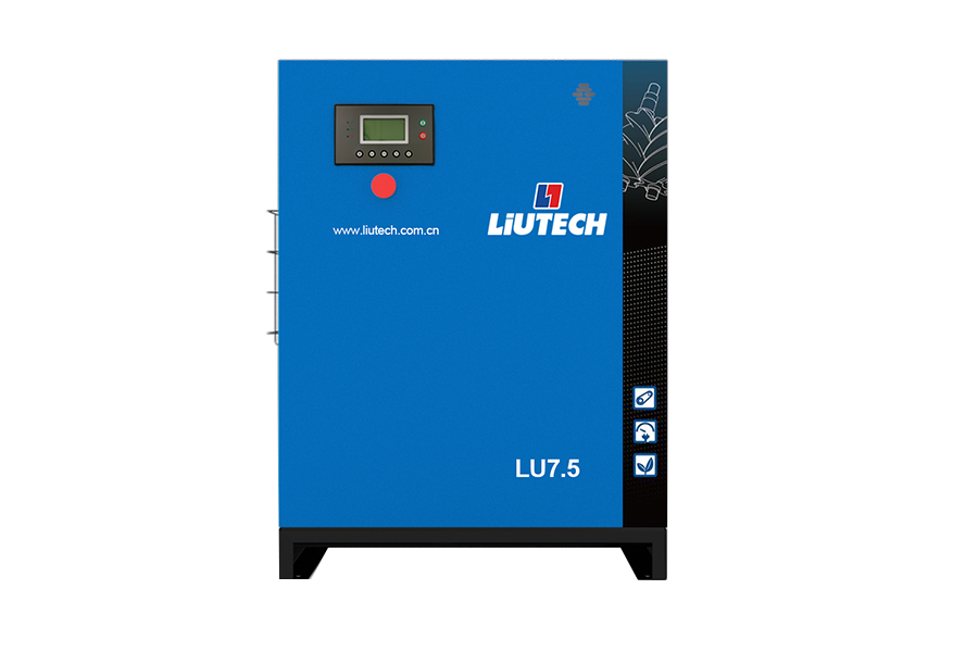 เครื่องอัดอากาศแบบสกรูขนาดกะทัดรัดในตัว