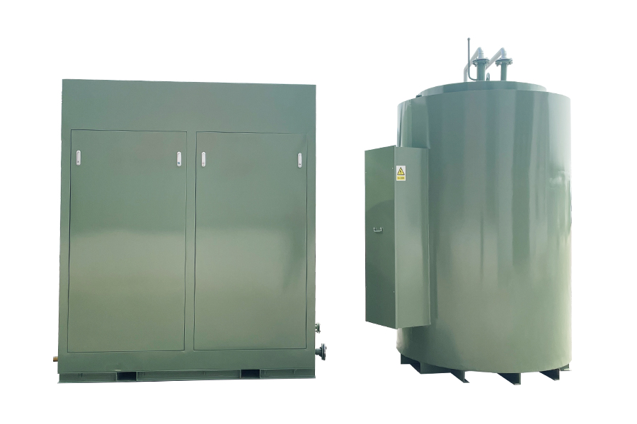 หน่วยผลิตไฮโดรเจนสลายแอมโมเนียเตาหมุนเวียน