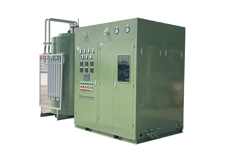 หน่วยผลิตไฮโดรเจนสลายแอมโมเนียเตาหมุนเวียน