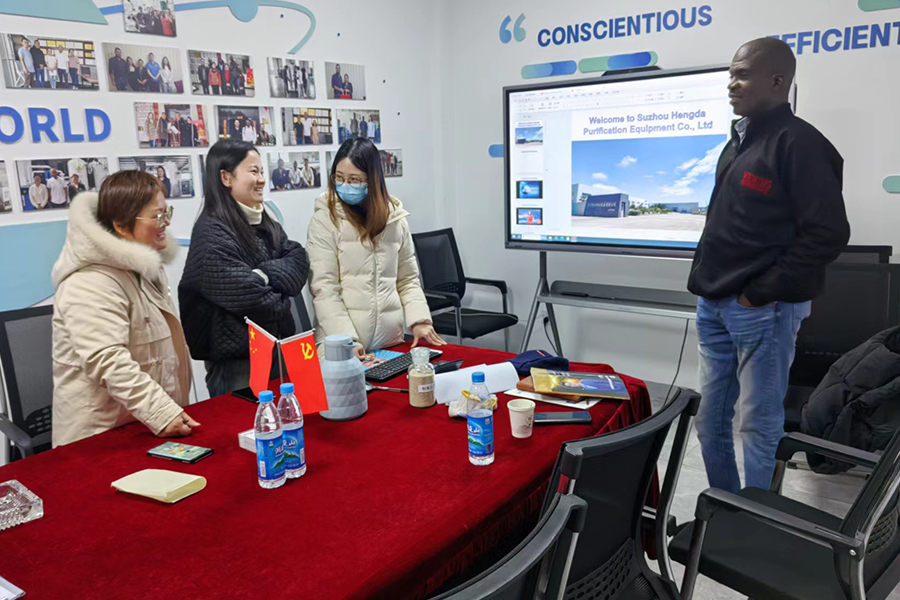 การตรวจสอบโรงงานของลูกค้าไนจีเรีย